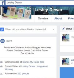 Facebook Business page is visible on my personal profile