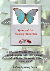 Grace is a different girl to Brooklyn and she loved the butterflies story